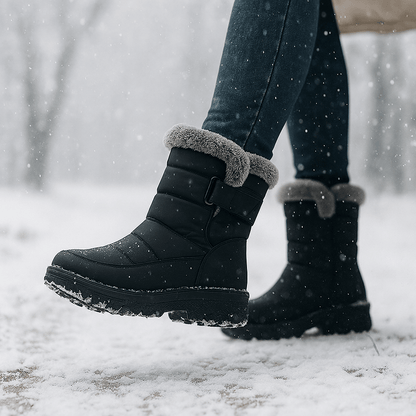 Mélanie Waterproof Padded Snow Stiefel - Insulated - Non-Slip