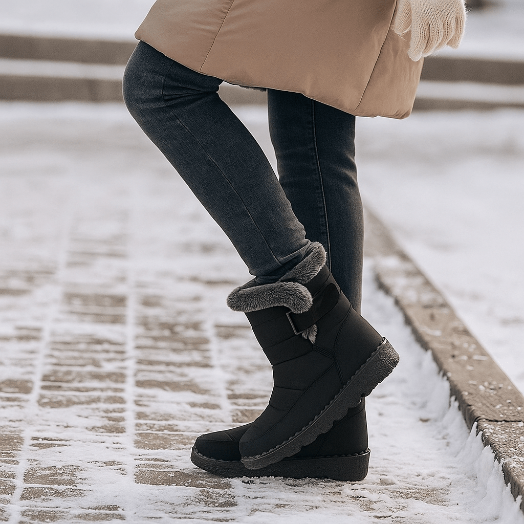 Mélanie Waterproof Padded Snow Stiefel - Insulated - Non-Slip