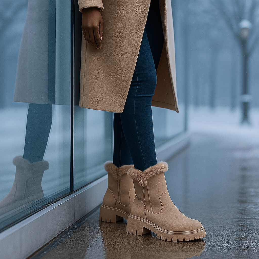Gaby Winter Ankle Stiefel with Lining - Elegant - Non-Slip