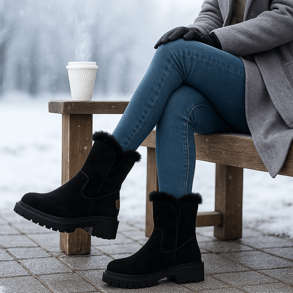 Gaby Winter Ankle Stiefel with Lining - Elegant - Non-Slip