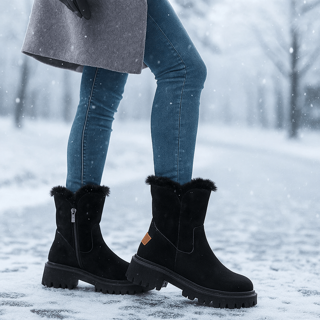 Gaby Winter Ankle Stiefel with Lining - Elegant - Non-Slip