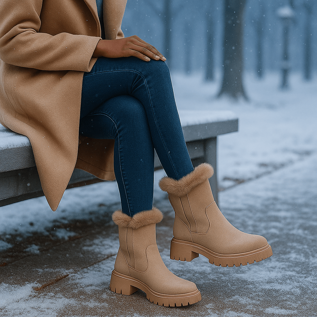 Gaby Winter Ankle Stiefel with Lining - Elegant - Non-Slip