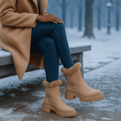 Gaby Winter Ankle Stiefel with Lining - Elegant - Non-Slip