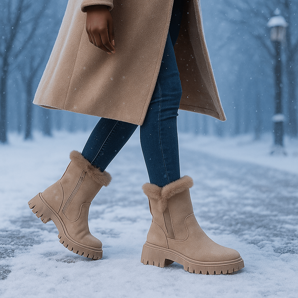 Gaby Winter Ankle Stiefel with Lining - Elegant - Non-Slip