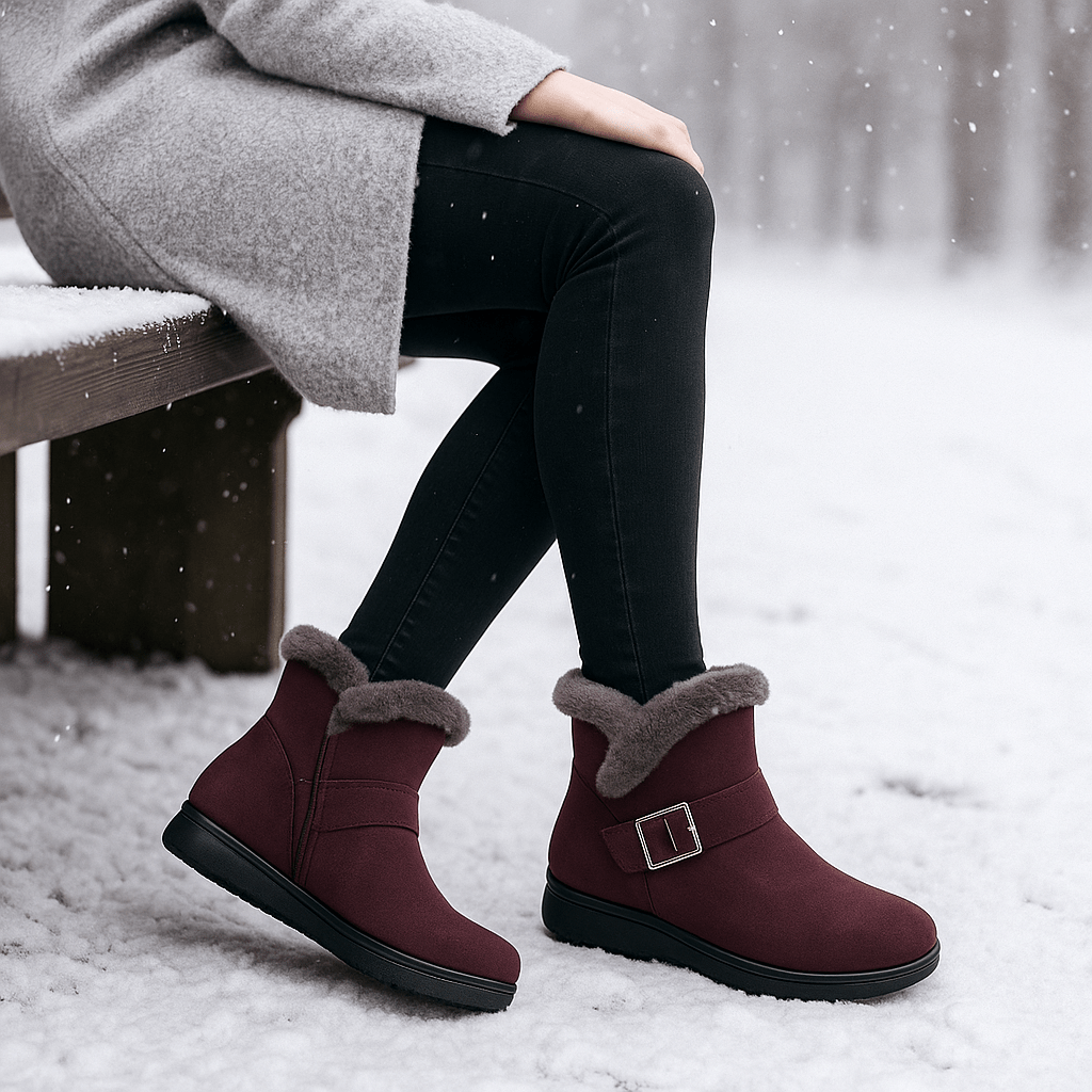 Klaire Winter Ankle Stiefel - Suede
