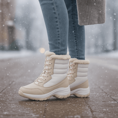 Winter Platform Ankle Stiefel - Comfortable - Loose Fit - Cold Weather